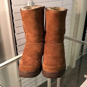 UGG Classic Short Boot w/ Hard-sole in Chestnut